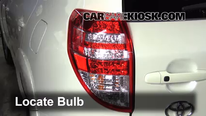 2010 Toyota RAV4 Limited 3.5L V6 Lights Tail Light (replace bulb)